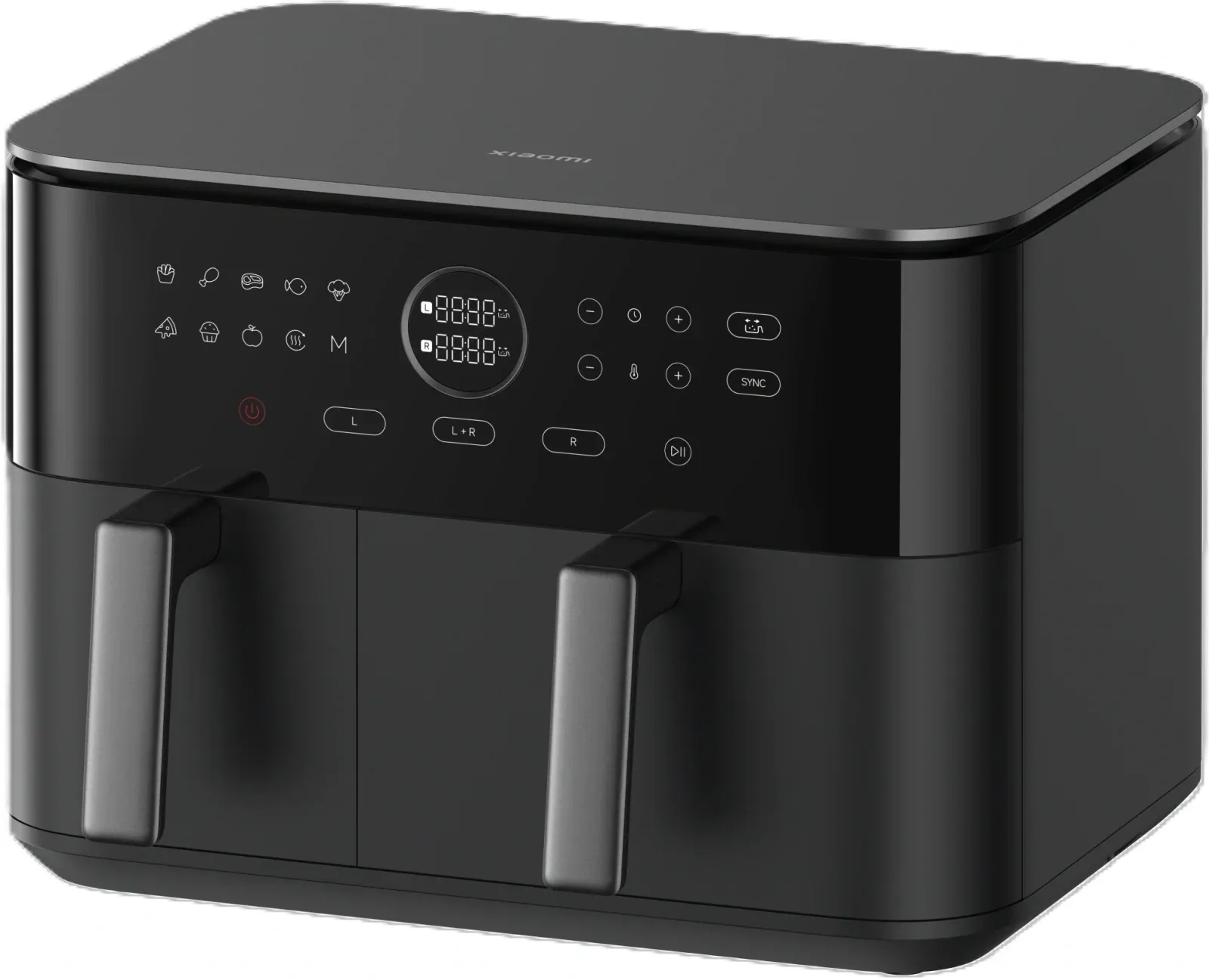 Аэрогриль Xiaomi Dual Zone Air Fryer 10L EU 10л 2700Вт черный BHR07SGEU - фото 2