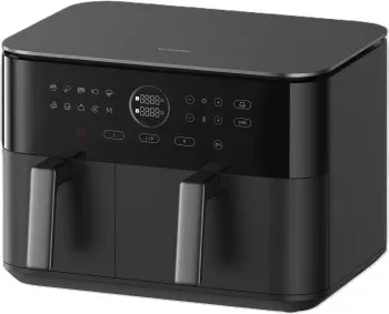 Аэрогриль Xiaomi Dual Zone Air Fryer 10L EU 10л 2700Вт черный BHR07SGEU - фото 8