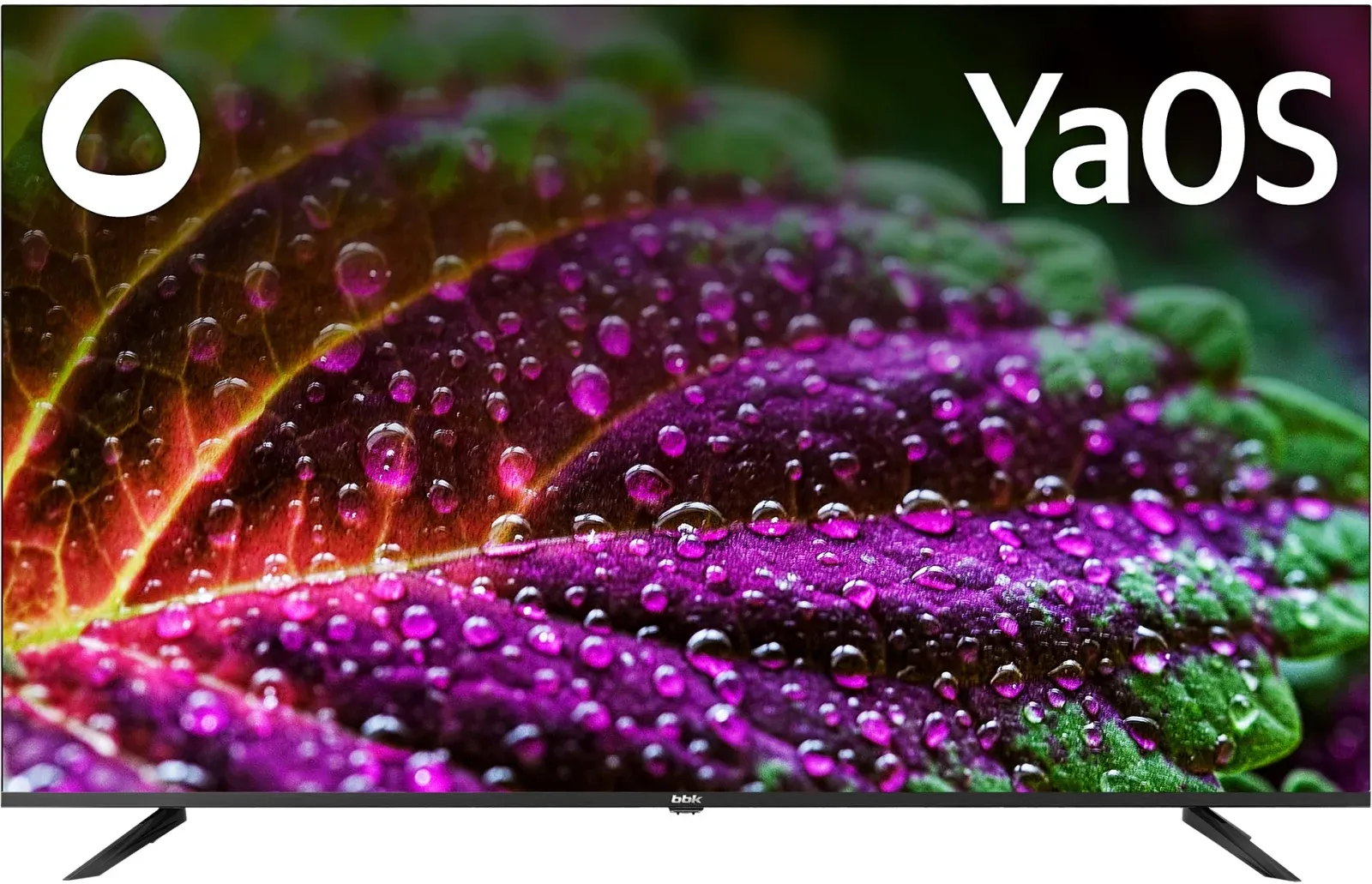 Телевизор QLED BBK 55 55LED-9232/UTS2C B Frameless черный 4K Ultra HD 60Hz DVB-T2 DVB-C DVB-S2 USB WiFi Smart TV - фото 1