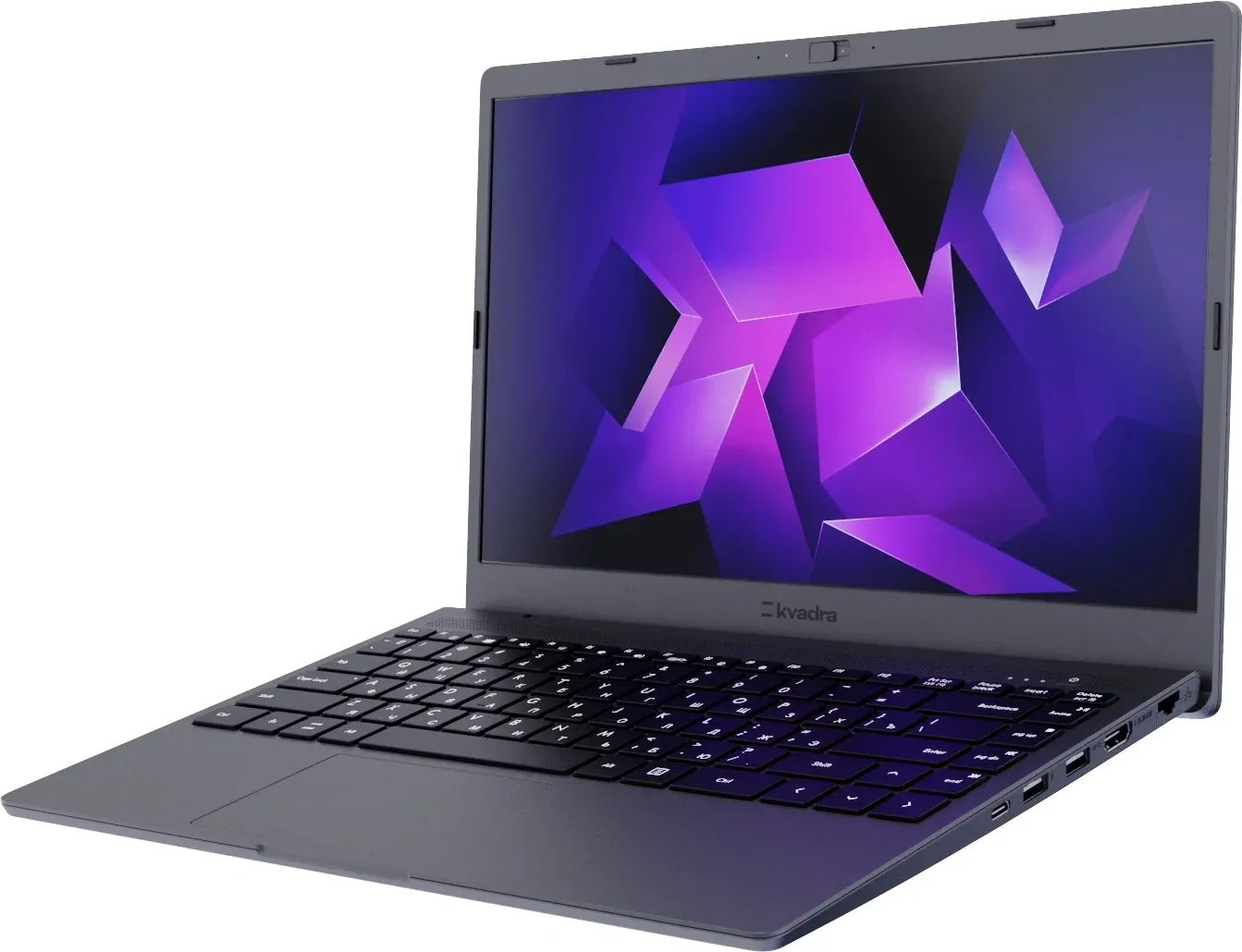Ноутбук Kvadra Nau LE14U.12.122.001 Core i5 1335U 16Gb SSD512Gb 14.1 без ОС graphite WiFi BT Y22L01CAS116R_2873CF - фото 3