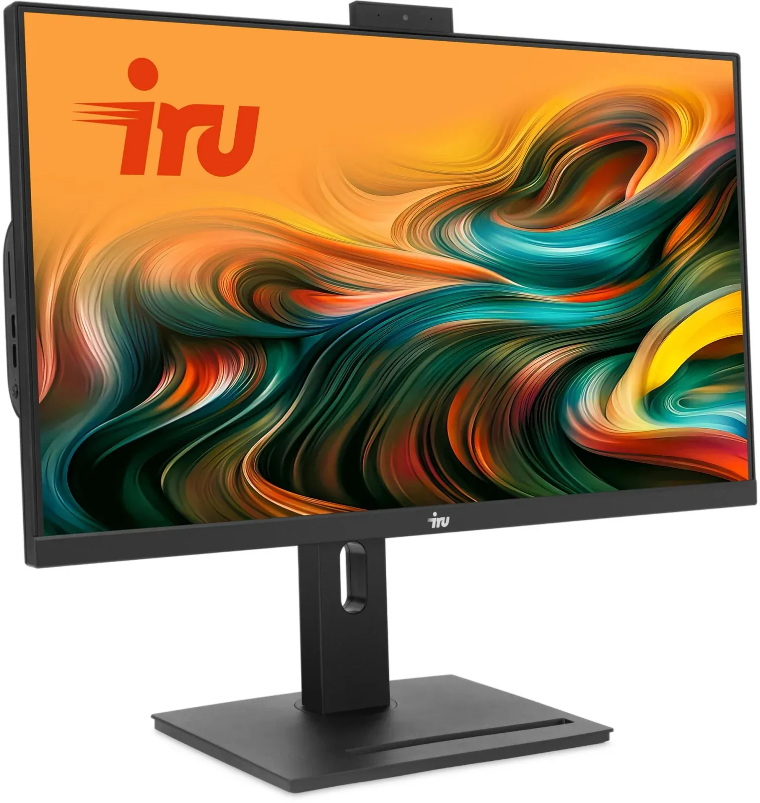 Моноблок IRU 23IM 23.8 Full HD i5 12450H 2 16Gb SSD512Gb UHDG CR без ОС GbitEth WiFi BT 90W Cam черный 1920x1080 - фото 3