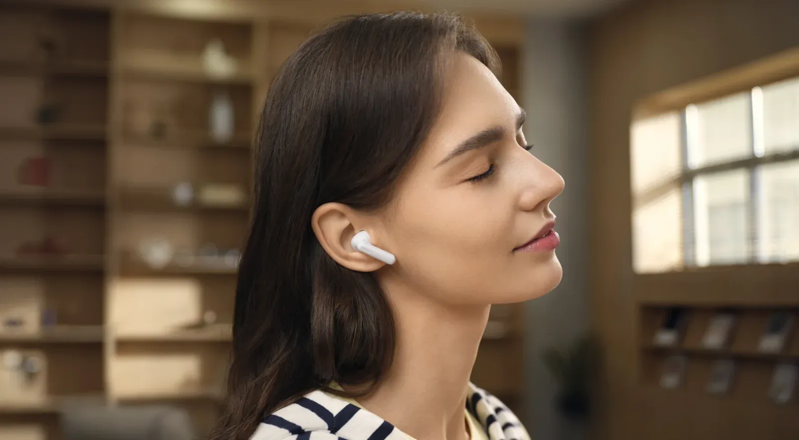 Гарнитура внутриканальные Huawei FreeBuds SE4 ANC Fuji-T010 белый беспроводные bluetooth в ушной раковине 55038500 - фото 2