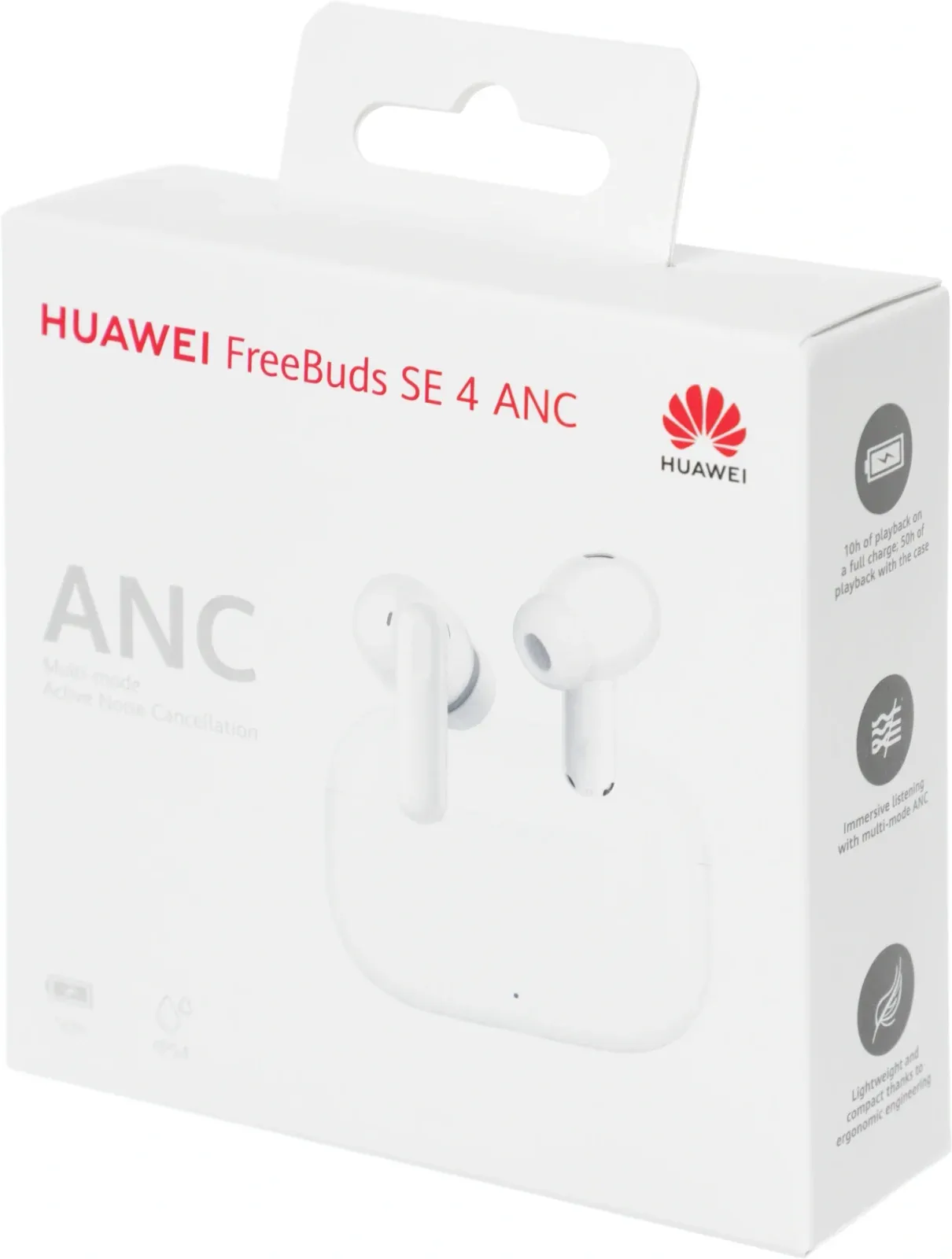 Гарнитура внутриканальные Huawei FreeBuds SE4 ANC Fuji-T010 белый беспроводные bluetooth в ушной раковине 55038500 - фото 7