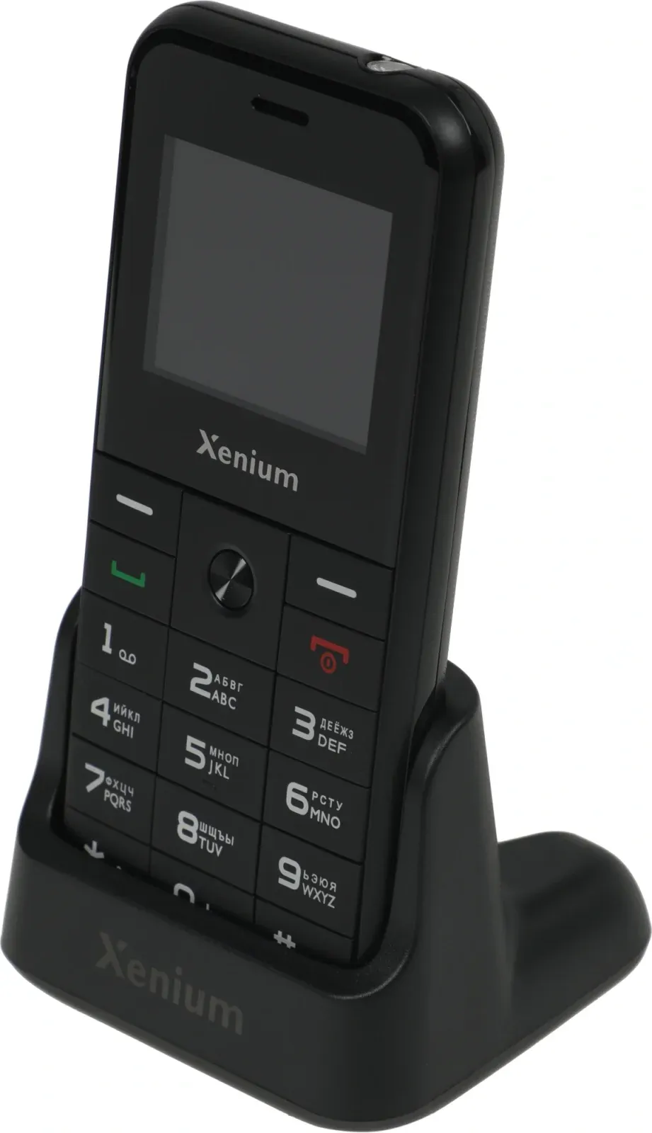 Мобильный телефон Xenium X718 черный моноблок 2Sim 1.77 128x160 Spreadtrum ThreadX RTOS 0.3Mpix GSM900/1800 MP3 FM microSD max32Gb - фото 5