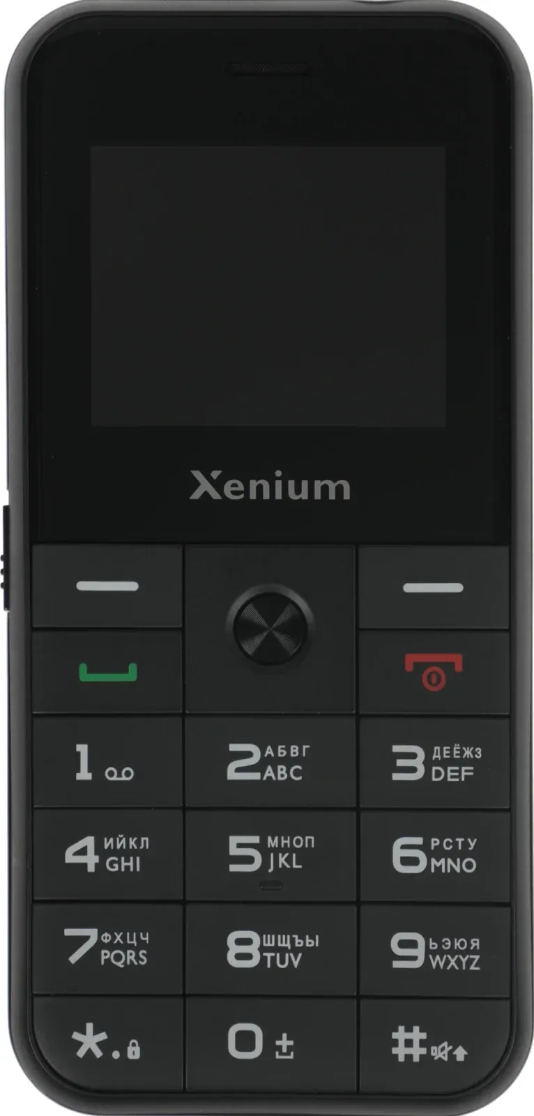 Мобильный телефон Xenium X718 черный моноблок 2Sim 1.77 128x160 Spreadtrum ThreadX RTOS 0.3Mpix GSM900/1800 MP3 FM microSD max32Gb - фото 8