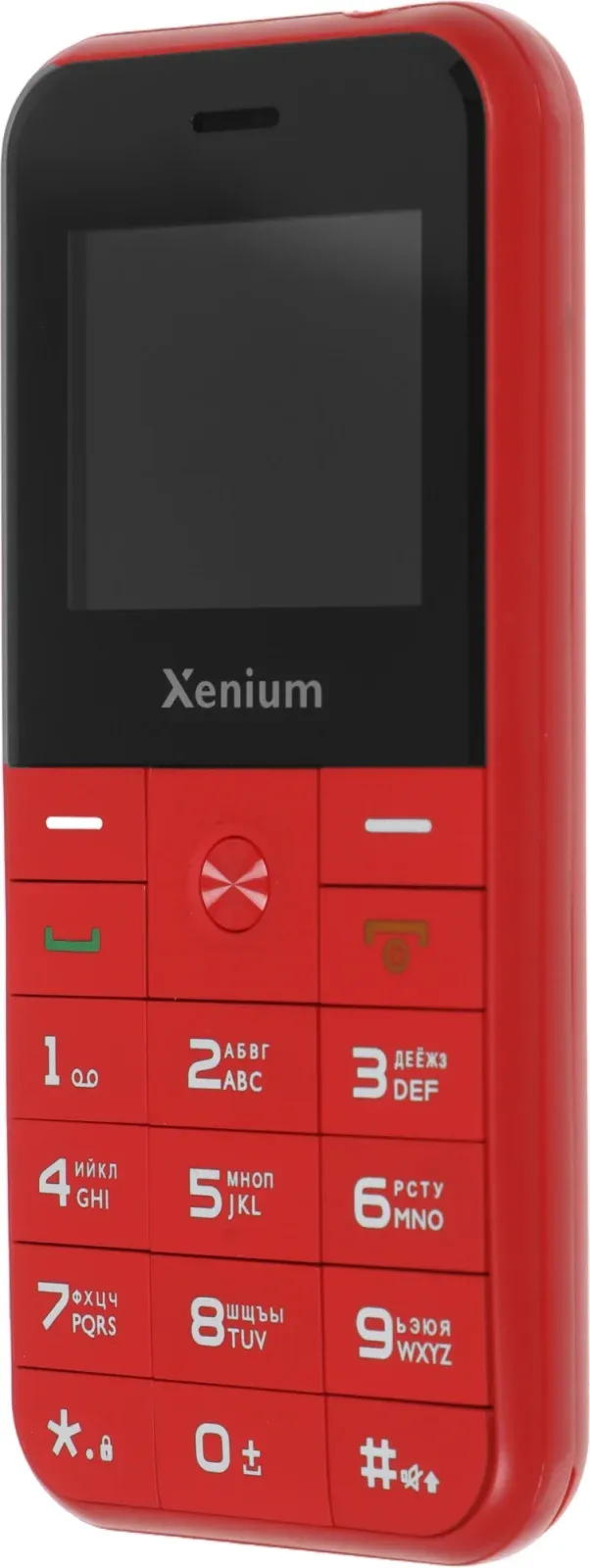 Мобильный телефон Xenium X718 красный моноблок 2Sim 1.77 128x160 Spreadtrum ThreadX RTOS 0.3Mpix GSM900/1800 MP3 FM microSD max32Gb - фото 7