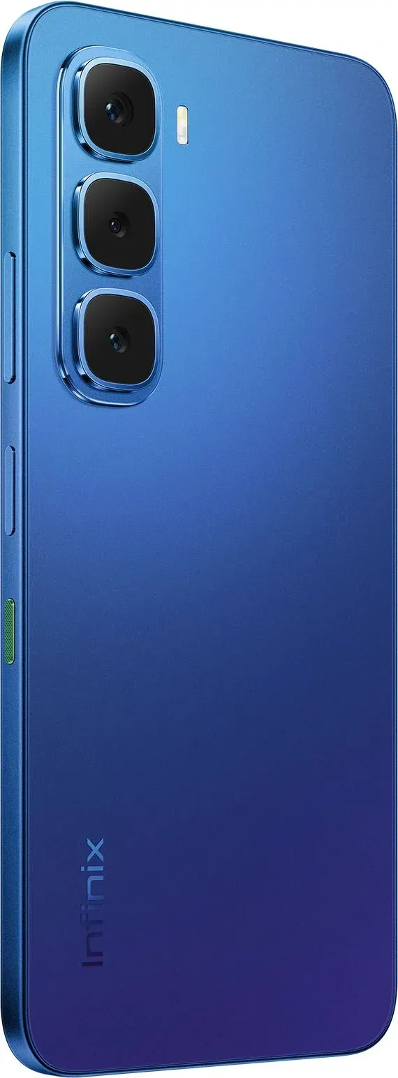Смартфон Infinix X6728 Hot 60i 256Gb 8Gb синий моноблок 3G 4G 2Sim 6.7 720x1600 Android 15 50Mpix 802.11 a/b/g/n/ac NFC GPS Protect FM microSD max1024Gb - фото 6