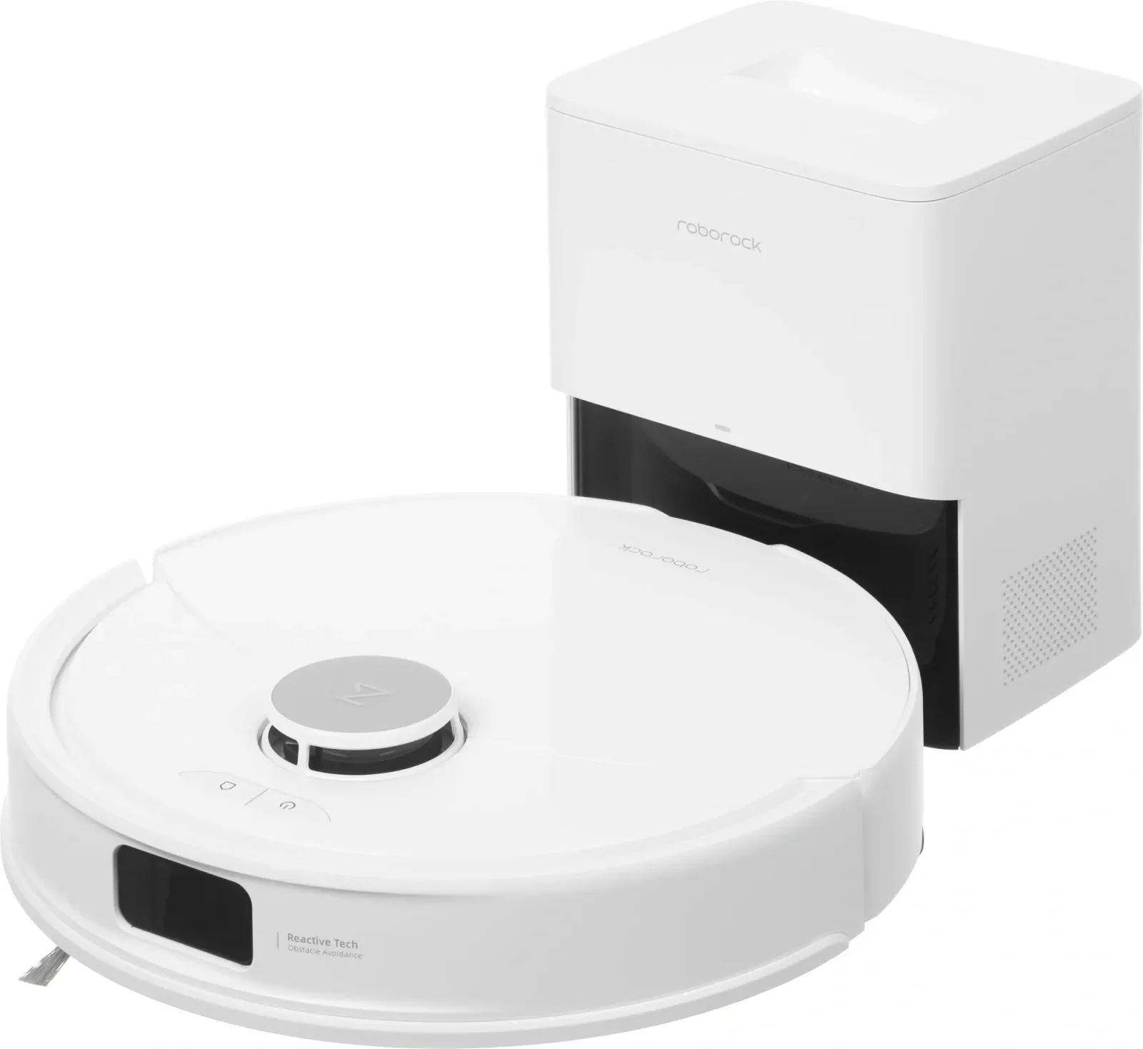 Пылесос-робот Roborock Q8 Max Pro Plus 45Вт белый в компл.:1мешок - фото 4