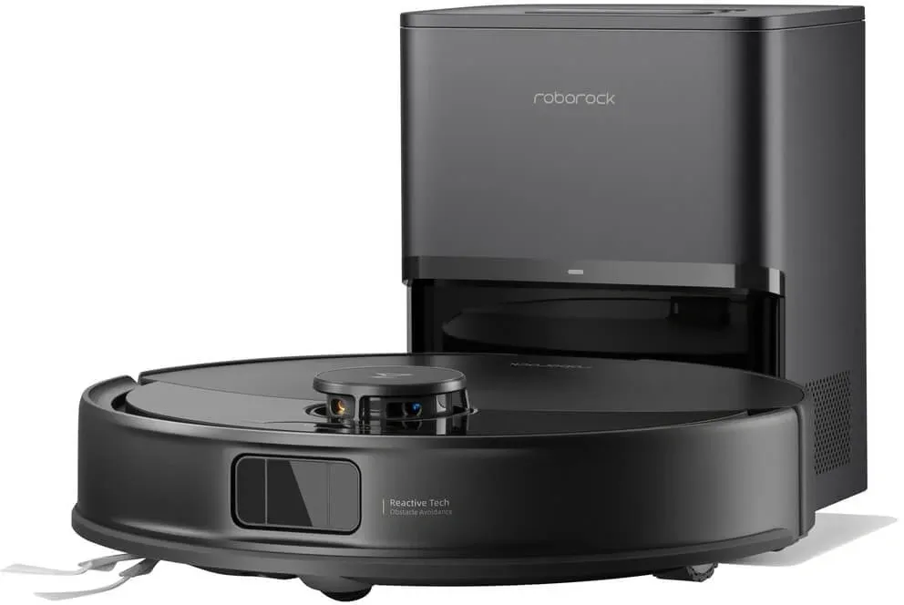Пылесос-робот Roborock Q8 Max Pro Plus 45Вт черный в компл.:1мешок - фото 4