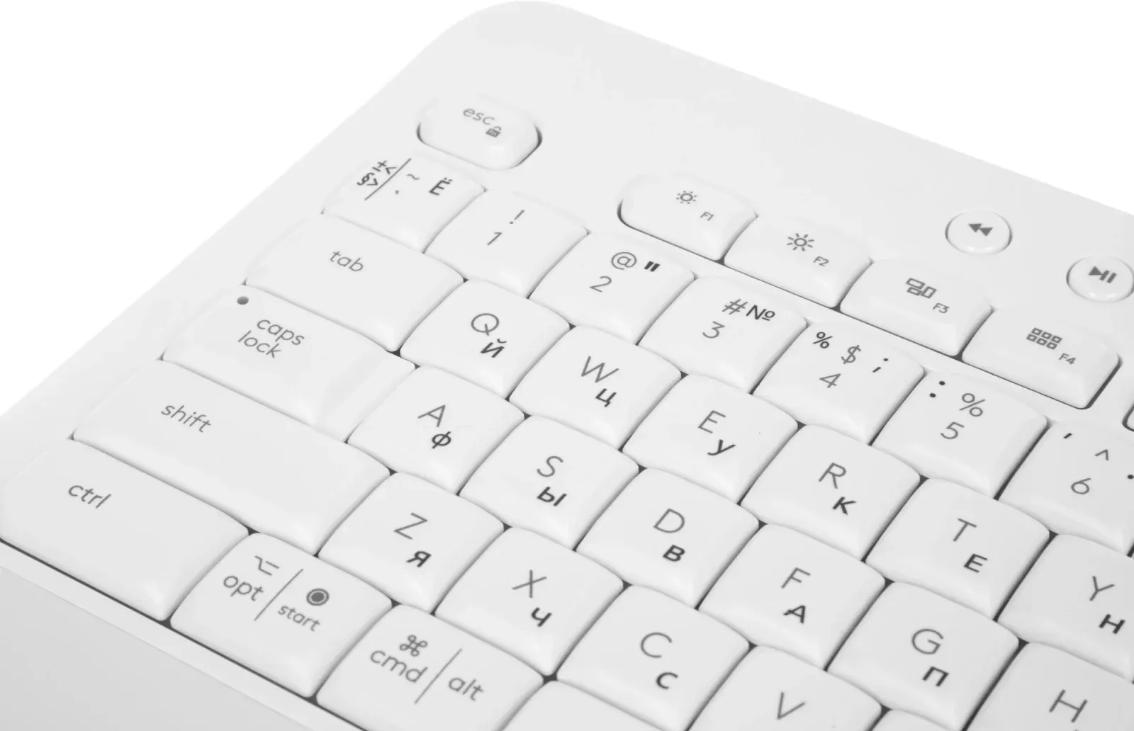 Клавиатура Logitech K650 белый USB беспроводная BT/Radio Multimedia подставка для запястий 920-010986 - фото 2