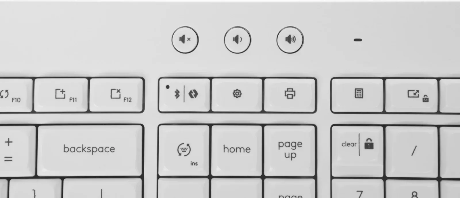 Клавиатура Logitech K650 белый USB беспроводная BT/Radio Multimedia подставка для запястий 920-010986 - фото 6