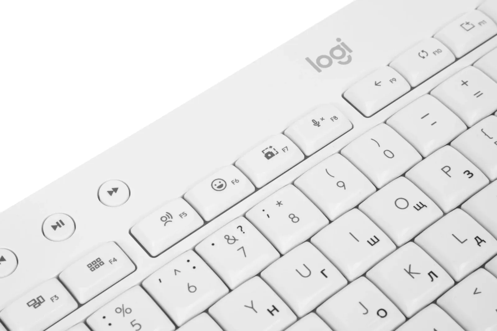 Клавиатура Logitech K650 белый USB беспроводная BT/Radio Multimedia подставка для запястий 920-010986 - фото 7