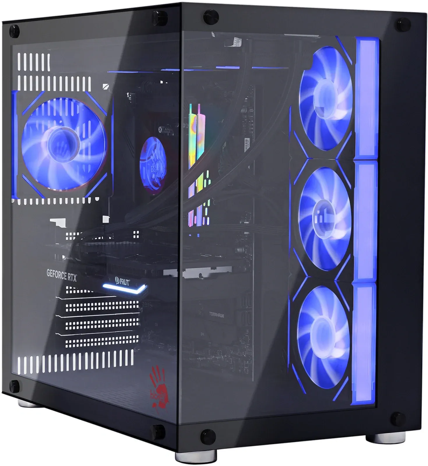 ПК Bloody BD-PC CZ79C3 MT i5 14600KF 3.5 32Gb SSD1Tb RTX5070 12Gb Windows 11 Home 64 2.5xGbitEth WiFi BT 850W черный RUS 2129071 - фото 5