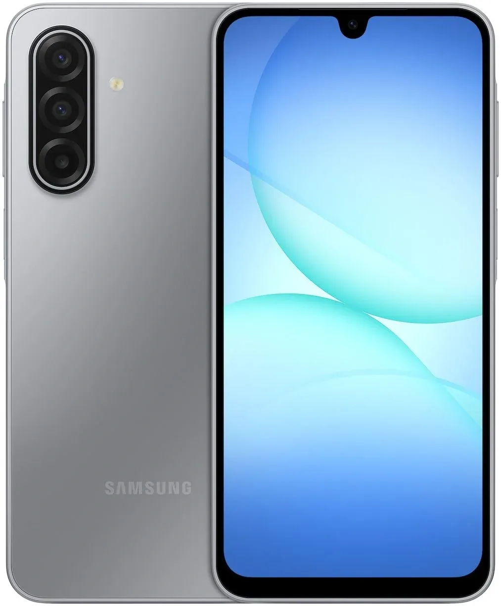 Смартфон Samsung SM-A175F Galaxy A17 128Gb 4Gb серый моноблок 3G 4G 2Sim 6.7 1080x2340 Android 15 50Mpix 802.11 a/b/g/n/ac NFC GPS GSM900/1800 GSM1900 microSD max2048Gb