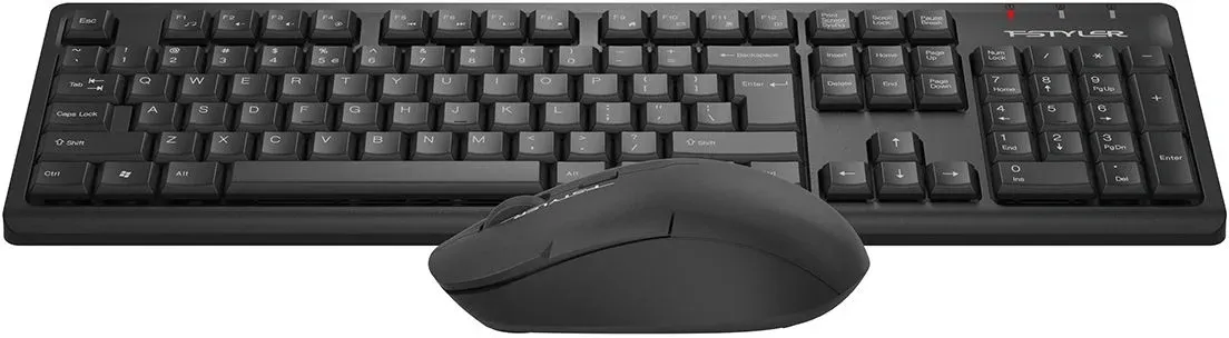 Клавиатура + мышь A4Tech Fstyler FG1200 клав:черный мышь:черный USB беспроводная Multimedia - фото 4