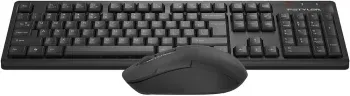 Клавиатура + мышь A4Tech Fstyler FG1200 клав:черный мышь:черный USB беспроводная Multimedia - фото 8