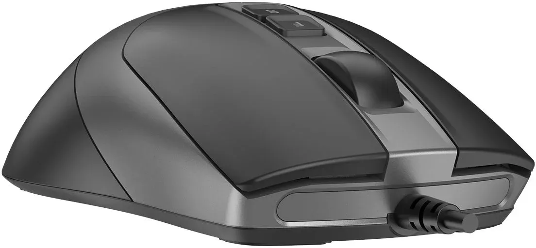 Мышь A4Tech Fstyler FM50S Plus черный оптическая 4000dpi silent USB 7but - фото 8