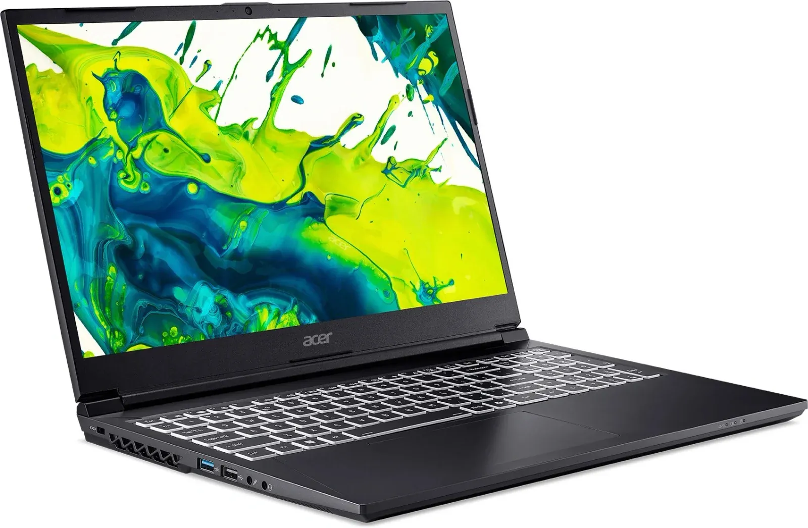 Ноутбук Acer Aspire 7 A715-59G-769T Core i7 13620H 16Gb SSD512Gb NVIDIA GeForce RTX 3050 6Gb 15.6 IPS FHD 1920x1080 без ОС black WiFi BT Cam 4810mAh NH.QX6CD.001 - фото 2