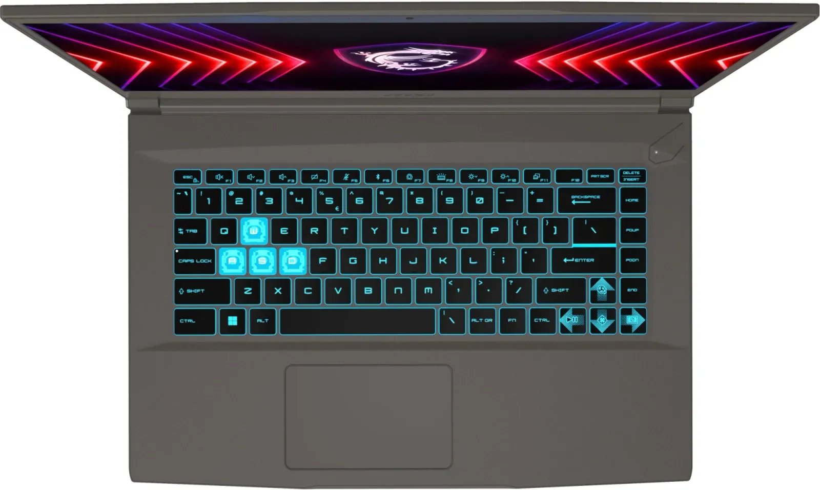 Ноутбук MSI Thin 15 B13VE-3023US Core i5 13420H 16Gb SSD512Gb NVIDIA GeForce RTX4050 6Gb 15.6 IPS FHD 1920x1080 Windows 11 Home Multi Language grey WiFi BT Cam - фото 4