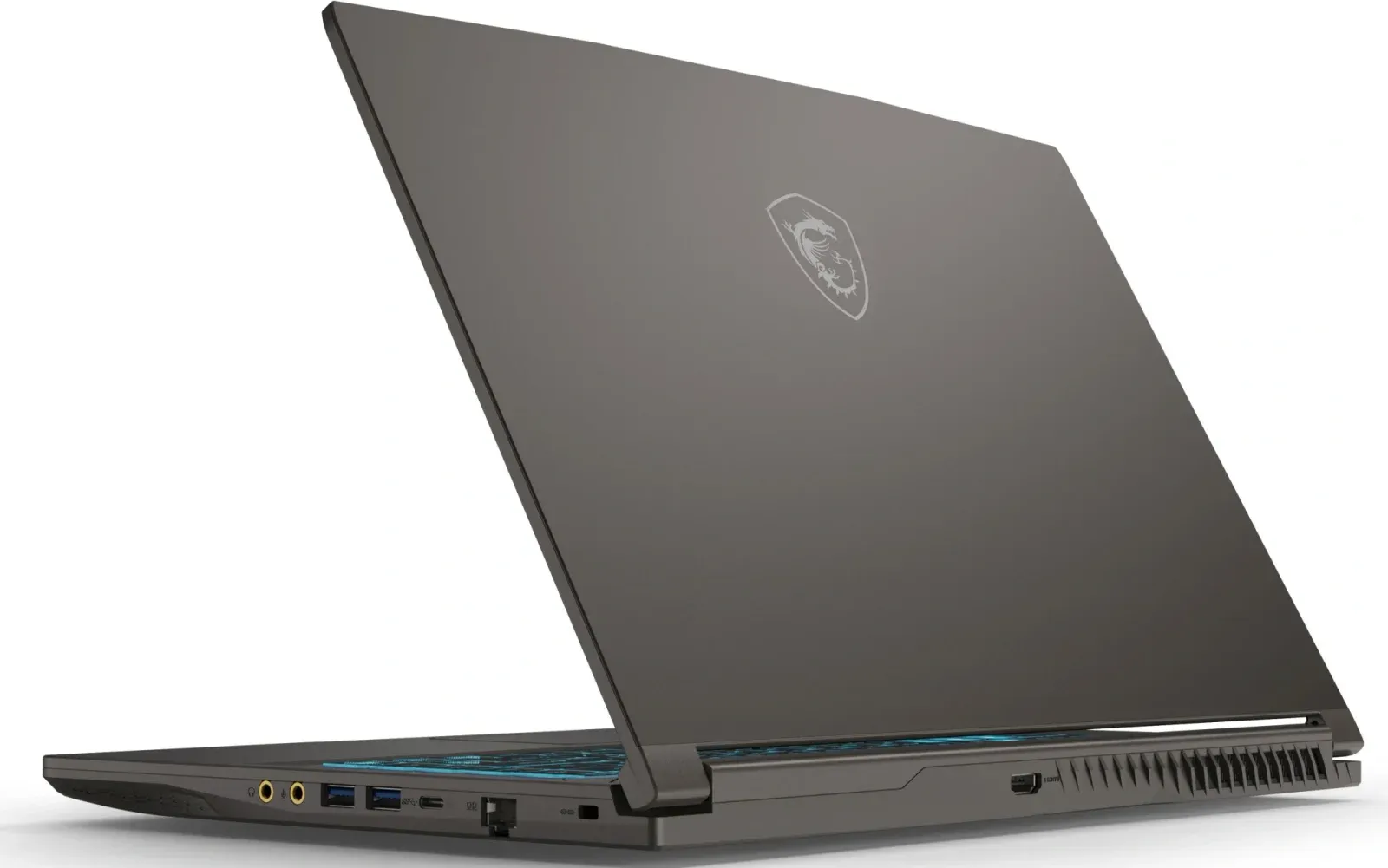 Ноутбук MSI Thin 15 B13VE-3023US Core i5 13420H 16Gb SSD512Gb NVIDIA GeForce RTX4050 6Gb 15.6 IPS FHD 1920x1080 Windows 11 Home Multi Language grey WiFi BT Cam - фото 5