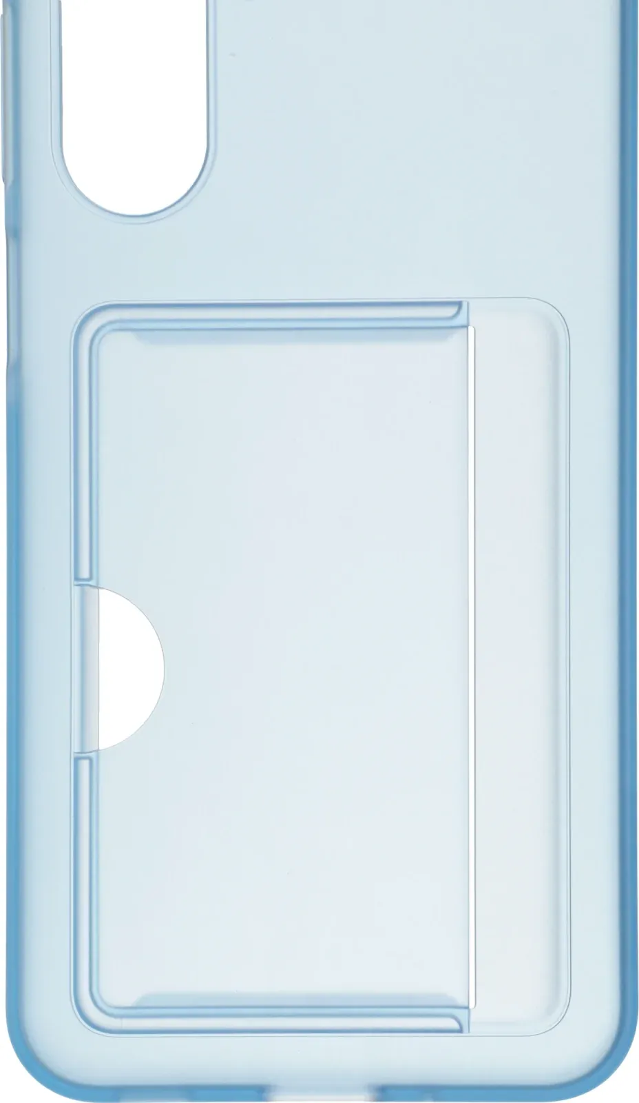 Чехол клип-кейс Samsung для Samsung Galaxy A17 Card Slot Case A17 голубой EF-OA176TLEGRU - фото 5