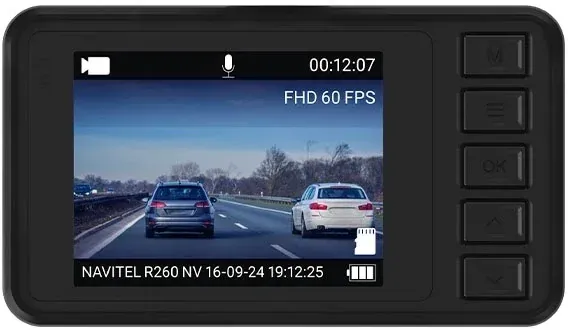 Видеорегистратор Navitel R260NV черный 1080x1920 1080i 140гр. CV1811H - фото 4
