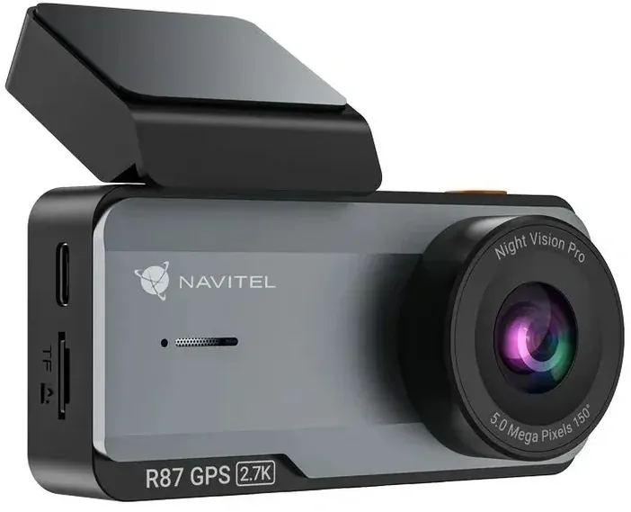 Видеорегистратор Navitel R87 GPS черный 1944x2592 150гр. CV1811H - фото 2