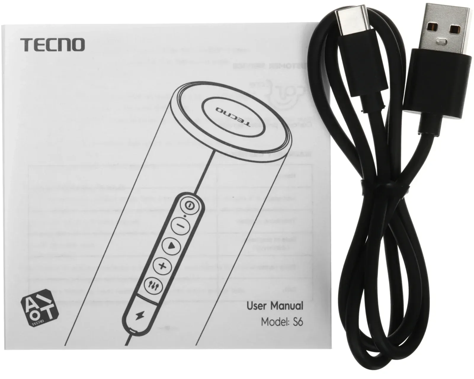 Колонка порт. Tecno S6 Square черный 40W 2.1 BT 5200mAh S6 - фото 8