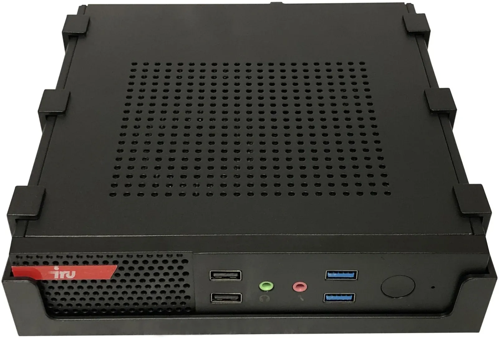 Неттоп IRU Tactio 310H6ATF slim i5 12400 2.5 16Gb SSD512Gb UHDG 730 Windows 11 Pro GbitEth WiFi BT 120W черный RUS 2131390 - фото 1