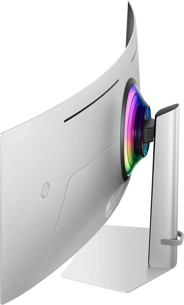 Монитор Samsung 49 Odyssey OLED G9 S49DG934SUXEN серебристый OLED LED 32:9 HDMI полуматовая HAS 250cd 178гр/178гр 5120x1440 240Hz FreeSync Premium Pro DP USB 12.9кг - фото 8