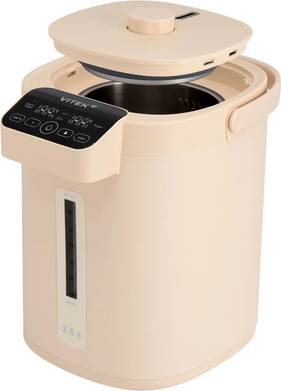 Чайники VITEK VT-TP3002 кремовый, 3.5 л - фото 4