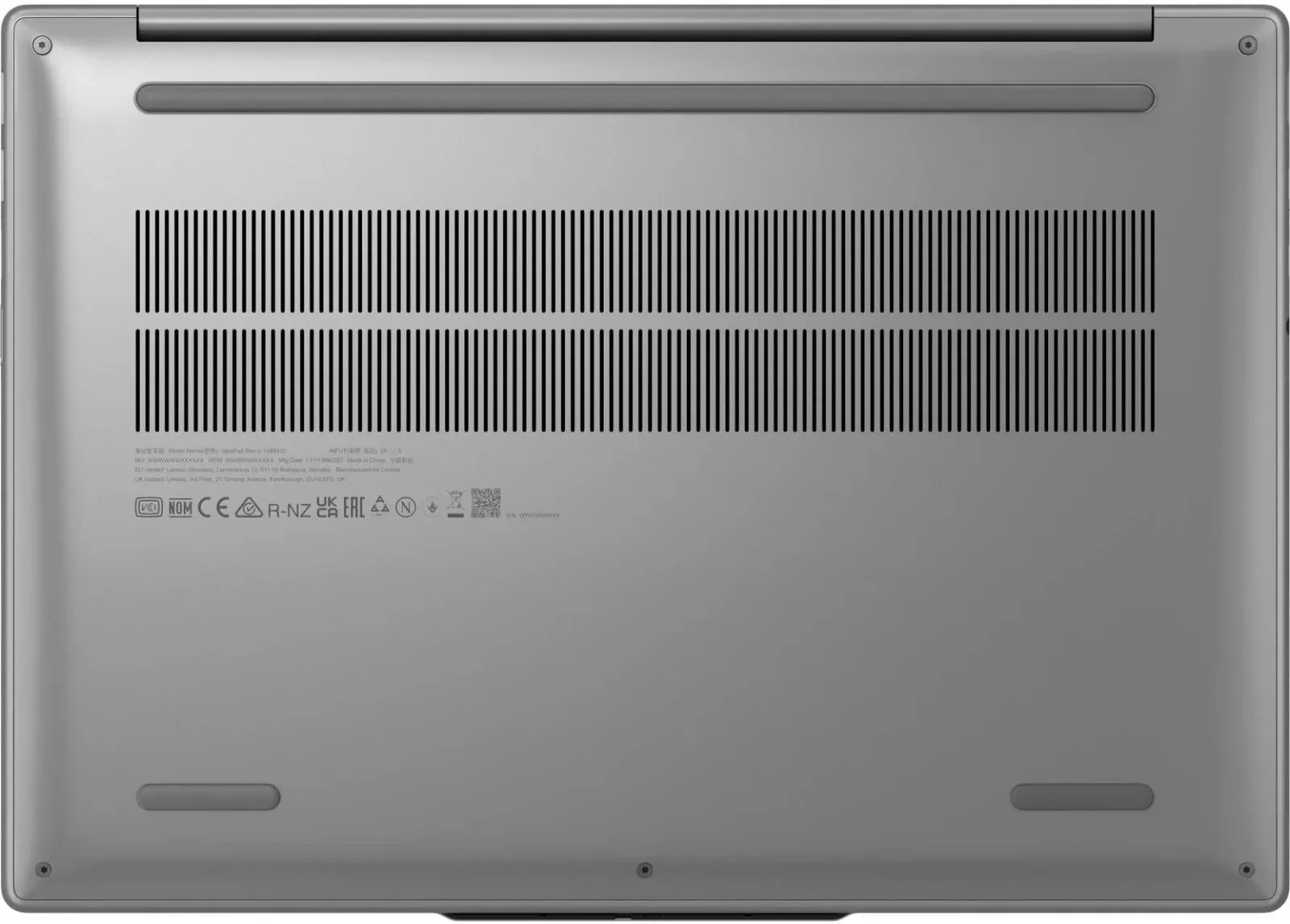Ноутбук Lenovo IdeaPad Slim 5 14IRH10R Core 5 210H 32Gb SSD1Tb Intel Graphics 14 OLED WUXGA 1920x1200 без ОС grey WiFi BT Cam 83J0001BRK - фото 3