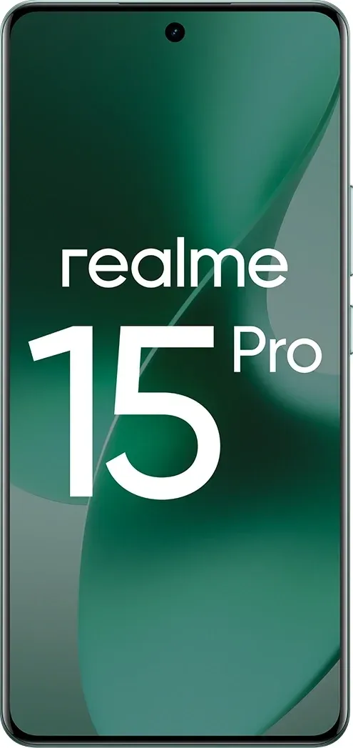 Смартфон Realme RMX5101 15 Pro 512Gb 12Gb зеленый моноблок 3G 4G 6.78 1264x2780 Android 15 50Mpix 802.11 a/b/g/n/ac/6 NFC GPS GSM900/1800 GSM1900 - фото 2