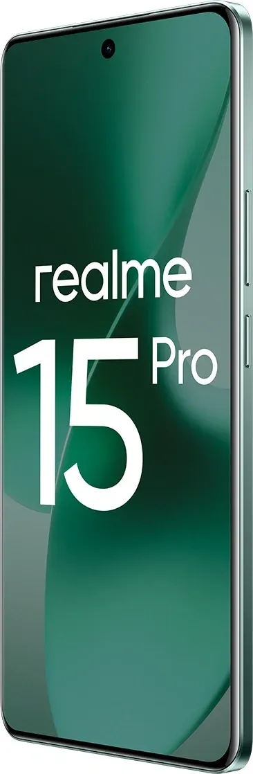 Смартфон Realme RMX5101 15 Pro 512Gb 12Gb зеленый моноблок 3G 4G 6.78 1264x2780 Android 15 50Mpix 802.11 a/b/g/n/ac/6 NFC GPS GSM900/1800 GSM1900 - фото 4