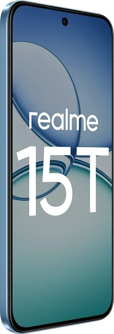Смартфон Realme RMX5111 15T 256Gb 8Gb голубой моноблок 3G 4G 6.78 1264x2780 Android 15 50Mpix 802.11 a/b/g/n/ac NFC GPS GSM900/1800 GSM1900 - фото 3