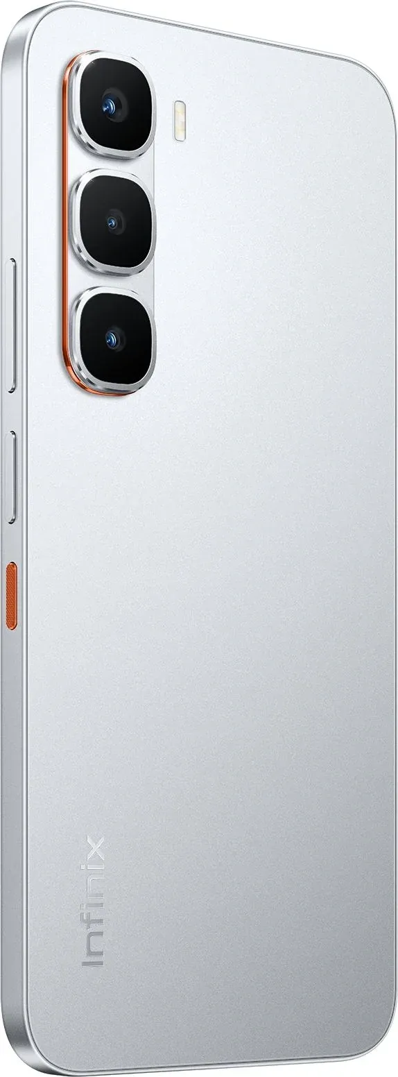 Смартфон Infinix X6885 Hot 60 pro 128Gb 8Gb серебристый титан моноблок 3G 4G 2Sim 6.78 1220x2712 Android 15 50Mpix 802.11 a/b/g/n/ac NFC GPS Protect FM microSD max2048Gb - фото 6