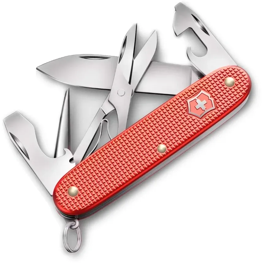 Ножи перочинные VICTORINOX Pioneer X Alox LE 2025 Stone Red красный - фото 3