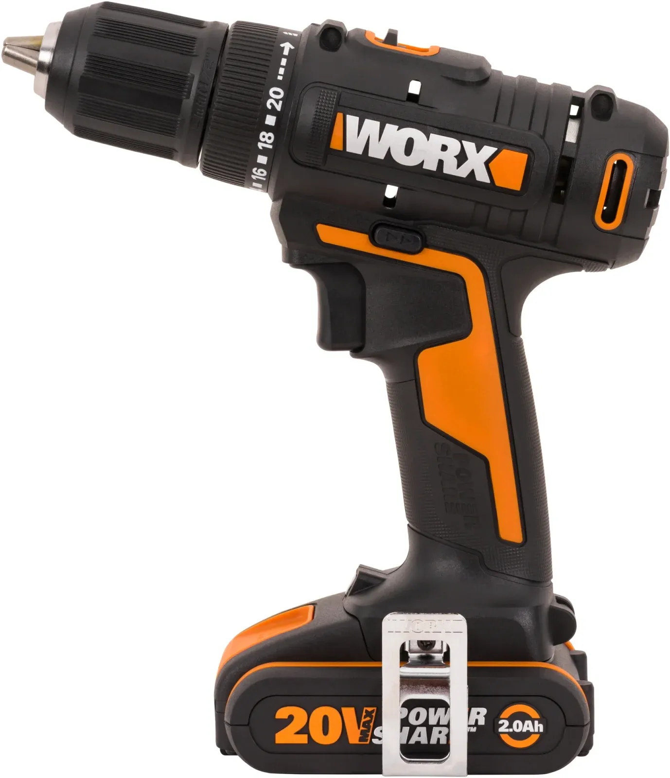 Шуруповерт Worx WX108 аккум. патрон:быстрозажимной кейс в комплекте - фото 3