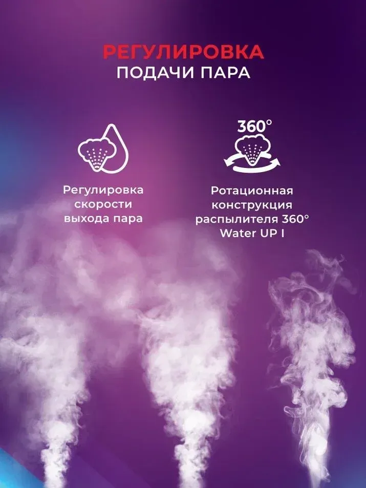 Увлажнитель воздуха Royal Clima RUH-VP500/6.5E-BL 250Вт ультразвуковой черный - фото 4