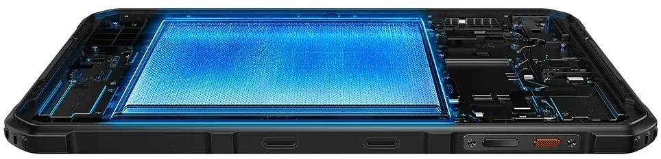 Планшет Ulefone Armor Pad 2 G99 2.2 8C RAM8Gb ROM256Gb 11 IPS 2000x1200 4G Android 13 черный/оранжевый 48Mpix 16Mpix BT WiFi microSD 2Tb 18600mAh 84hr 840hrs - фото 4
