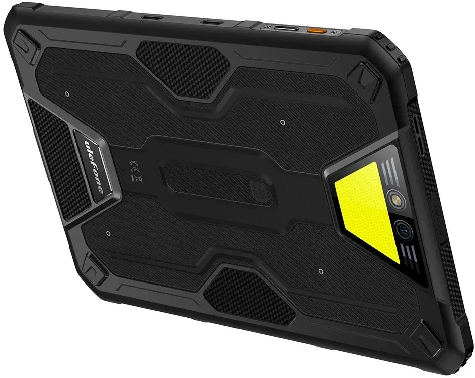 Планшет Ulefone Armor Pad 2 G99 2.2 8C RAM8Gb ROM256Gb 11 IPS 2000x1200 4G Android 13 черный/оранжевый 48Mpix 16Mpix BT WiFi microSD 2Tb 18600mAh 84hr 840hrs - фото 7