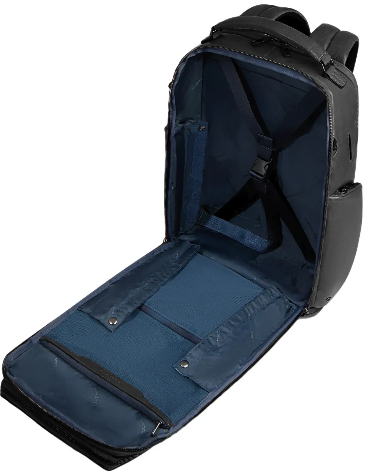 Рюкзак мужской Piquadro Solm CA7023S141BM/N черный натур.кожа, 30 л - фото 4