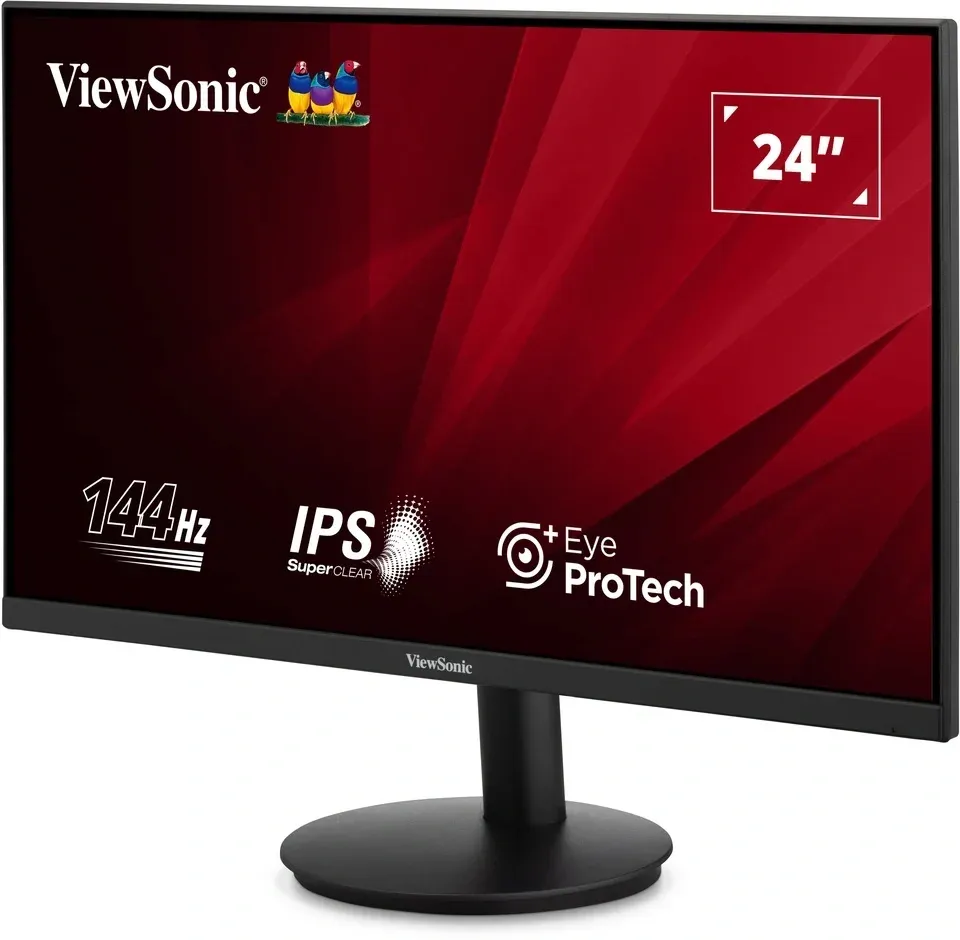 Монитор ViewSonic 23.8 VA24G1-H черный IPS LED 16:9 HDMI матовая 400cd 178гр/178гр 1920x1080 144Hz VGA FHD 2.8кг - фото 3