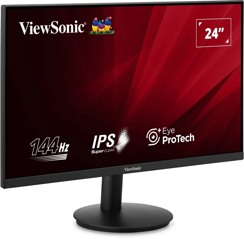 Монитор ViewSonic 23.8 VA24G1-H черный IPS LED 16:9 HDMI матовая 400cd 178гр/178гр 1920x1080 144Hz VGA FHD 2.8кг - фото 5
