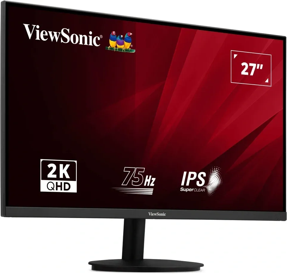 Монитор ViewSonic 27 VA2708-2K-HD-2 черный IPS LED 16:9 HDMI матовая 300cd 178гр/178гр 2560x1440 75Hz DP 2K 3.5кг - фото 4