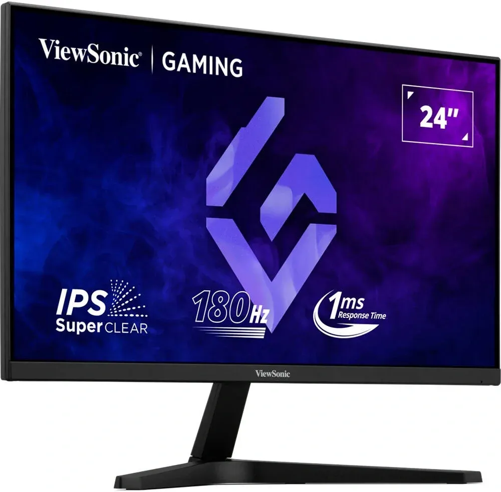 Монитор ViewSonic 23.8 VX24G1-HD черный IPS LED 16:9 HDMI матовая 300cd 178гр/178гр 1920x1080 180Hz G-Sync DP FHD 2.7кг - фото 2