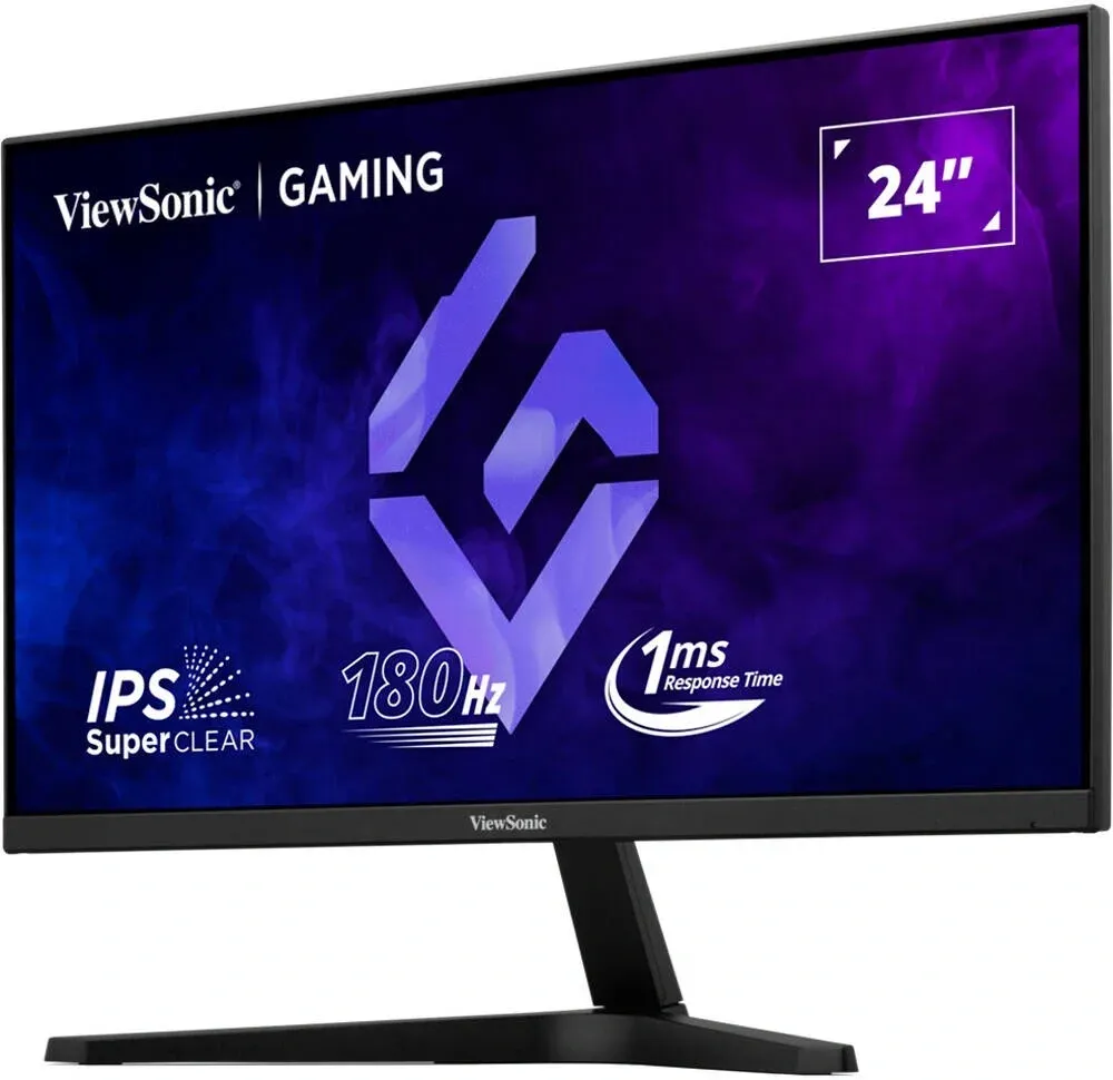 Монитор ViewSonic 23.8 VX24G1-HD черный IPS LED 16:9 HDMI матовая 300cd 178гр/178гр 1920x1080 180Hz G-Sync DP FHD 2.7кг - фото 3