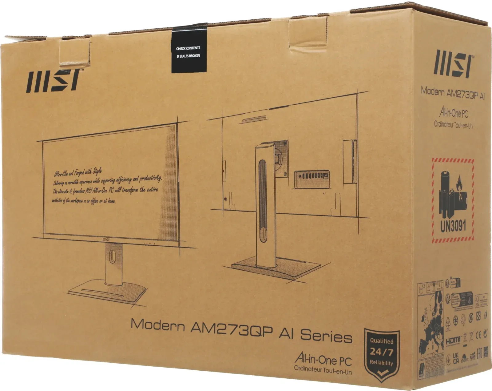 Моноблок MSI AM273QP AI 1UM-095XRU - фото 4