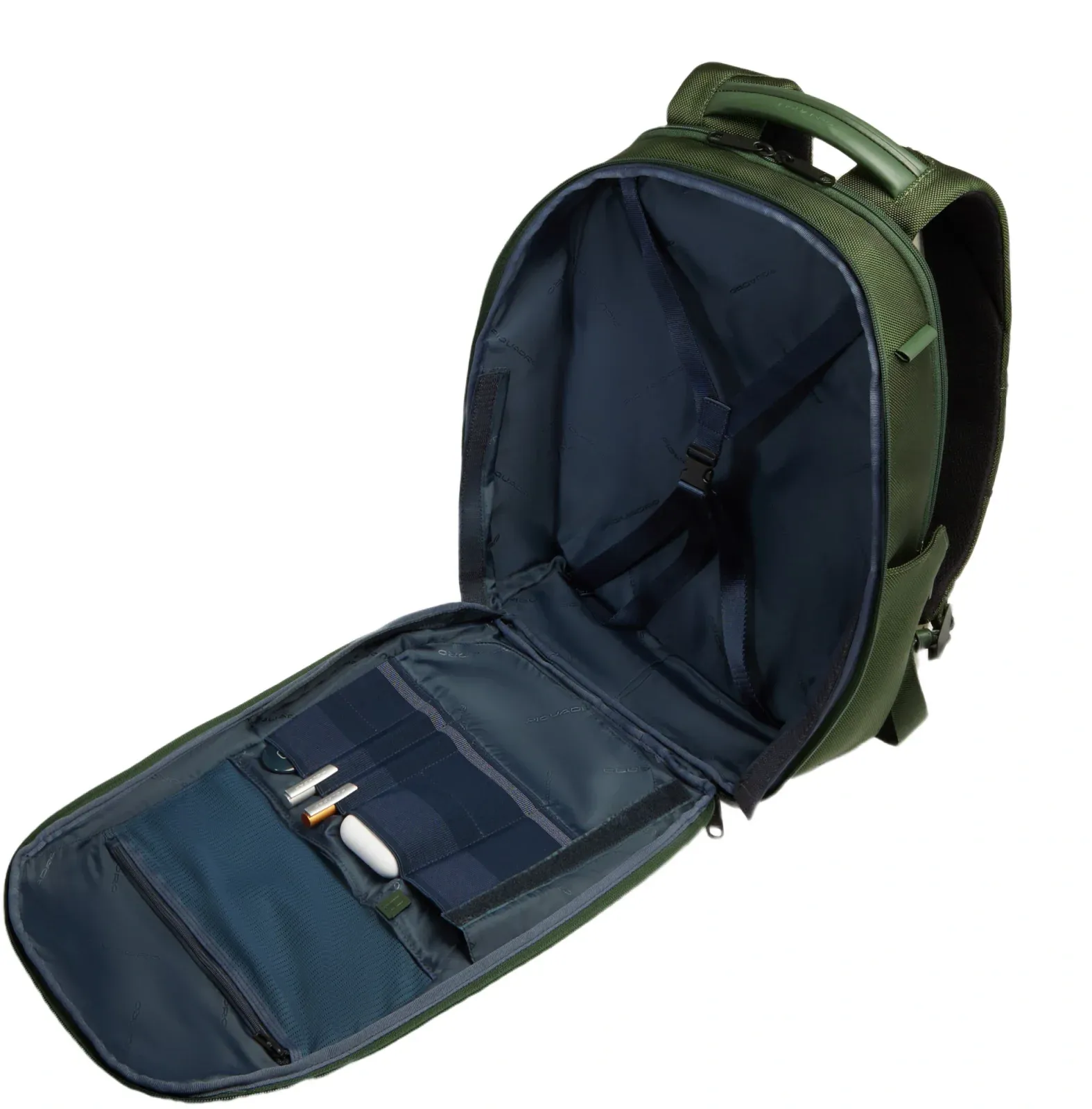 Рюкзаки PIQUADRO Lyss зеленый тимьяновый, 23.5 л - фото 4
