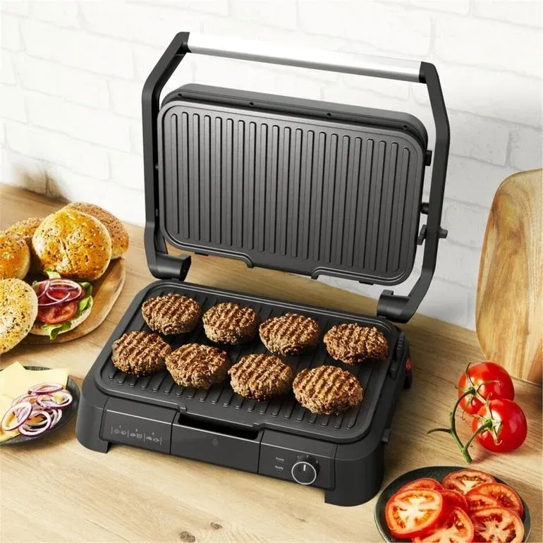 Электрогриль Tefal GC520DE0 2200Вт черный/серебристый - фото 4